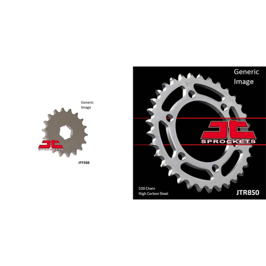 Front & Rear Sprocket Kit for Street YAMAHA XS650 1974-1983