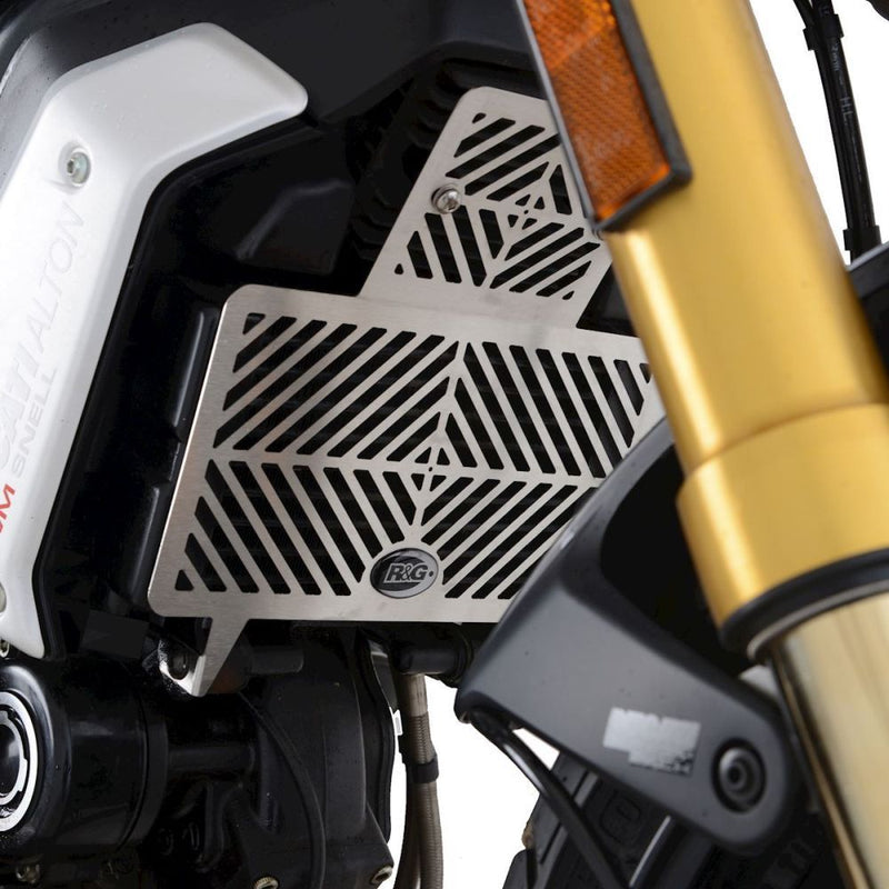 Load image into Gallery viewer, R&amp;G Racing Stainless Steel Radiator Guard For 2018-2020 Ducati Scrambler 1100
