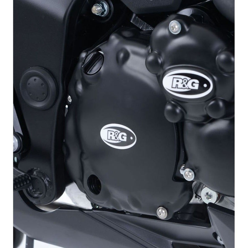 Load image into Gallery viewer, R&amp;G Racing Black 3 Piece Engine Case Cover Kit For 2017-2021 Suzuki GSXS750
