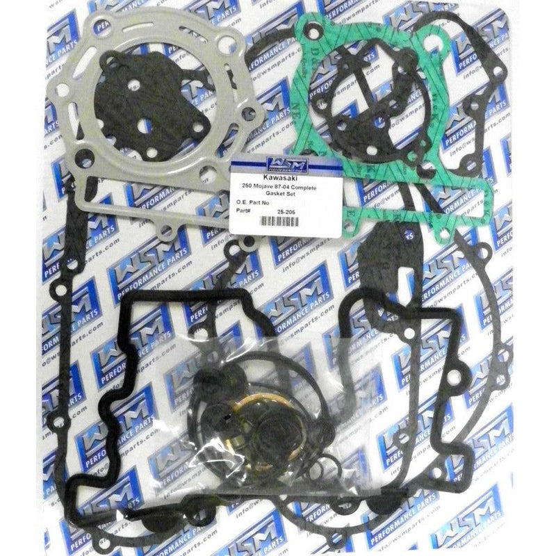 Load image into Gallery viewer, WSM Complete Gasket Kit For Kawasaki 250 KL / KLR / Mojave 85-05 25-205
