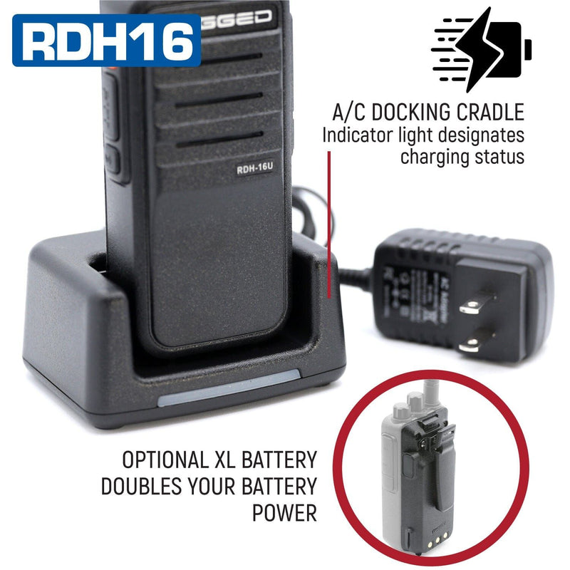 Load image into Gallery viewer, Rugged Radios Rugged RDH16 Digital and Analog Handheld Radio
