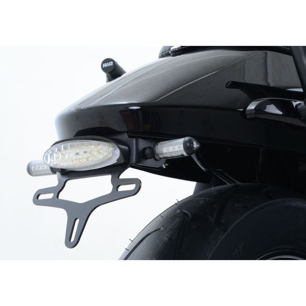 R&G Racing Black Tail Tidy License Plate Holder For 2015-2018 Harley-Davidson Street 500 XG500