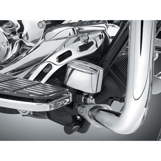 Harley FXSTD Softail Deuce 2000-2007Master Cylinder Cover Rear Chrome Kuryakyn