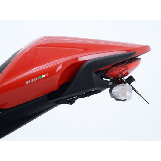 R&G Racing Black Tail Tidy License Plate Holder For 2014-2016 Ducati Monster 1200