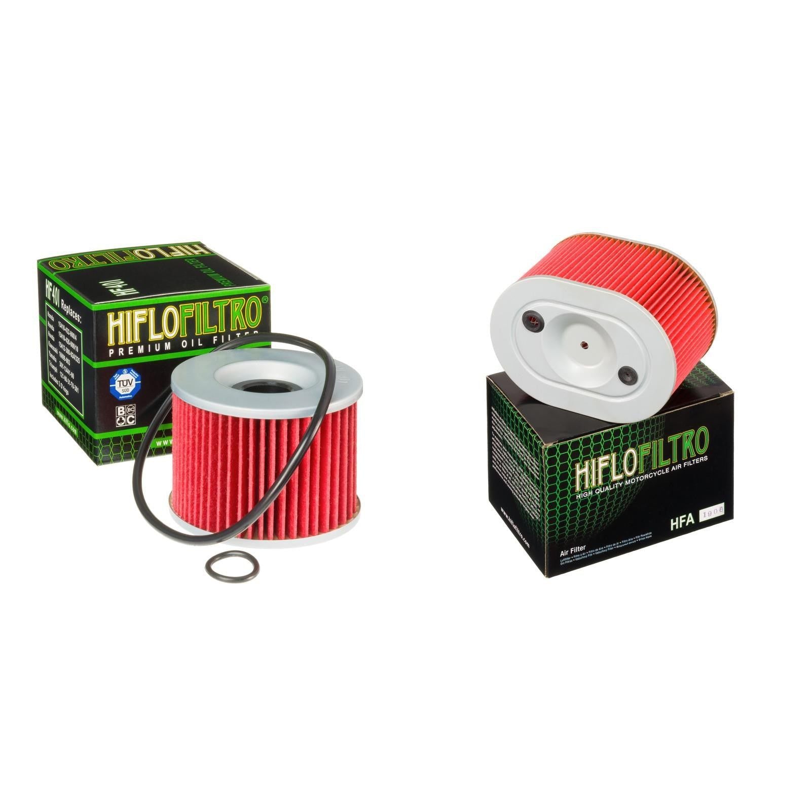 HIFLO FILTRO Oil and Air Filter Kit for HONDA GL1200 A Gold Wing Aspencade 84-87