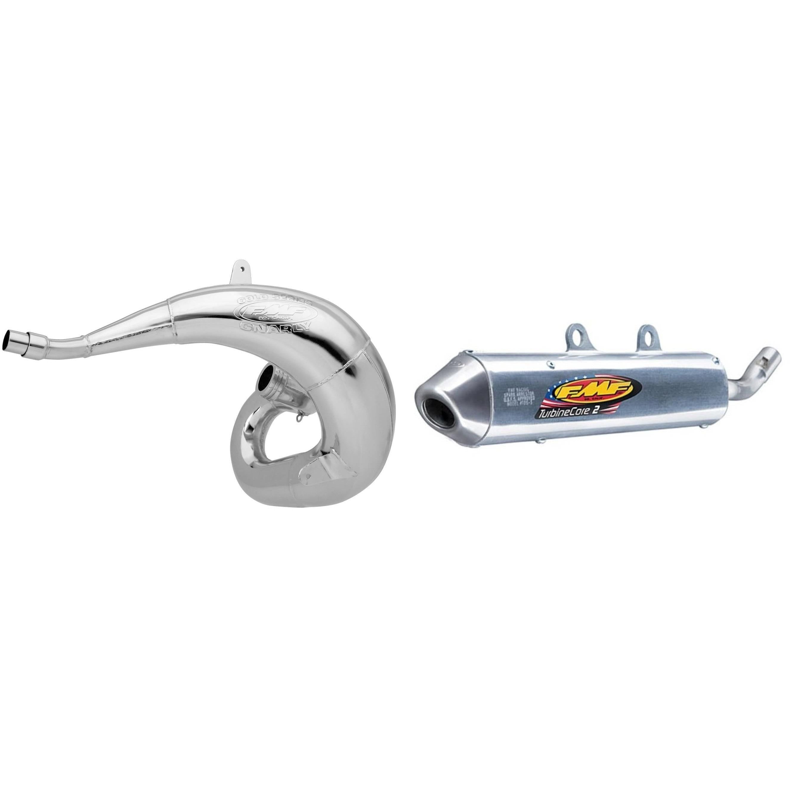 Gnarly Exhaust Pipe & Turbinecore 2 Silencer for KTM 250 SX 2011-2016