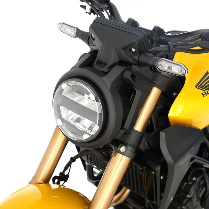 R&G Racing Clear Acrylic Headlight Shield For 2018-2024 Honda CB125R