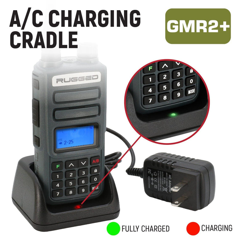 Load image into Gallery viewer, Rugged Radios GREAT OUTDOORS PACK - GMR2 PLUS GMRS and FRS Two Way Handheld Radios with Lapel Mics and XL Batteries RUGGED-OUTDOOR-PACK

