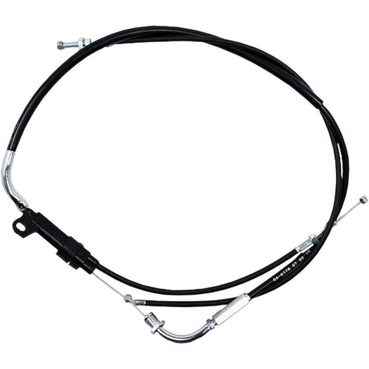 Motion Pro 2 Into 1 Black Vinyl Throttle Pull Cable For Suzuki Intruder 1400 1987-1994