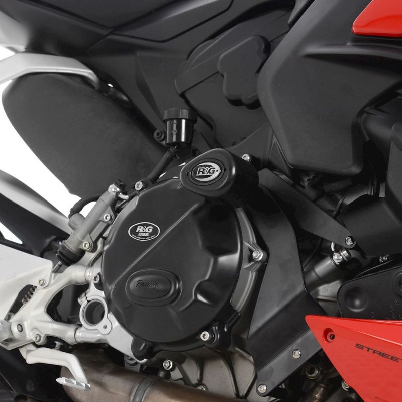 Load image into Gallery viewer, R&amp;G Racing Black Aero Style Crash Protection Bobbins For 2020-2024 Ducati Panigale V2
