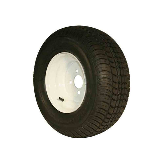 10 inch Trailer Tire and Wheel Assembly - 4 on 4" Lug - 20.5 "x 8"