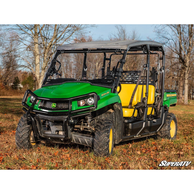 Load image into Gallery viewer, SuperATV John Deere Gator XUV550 Scratch-Resistant Flip Windshield FWS-JD-590M-70
