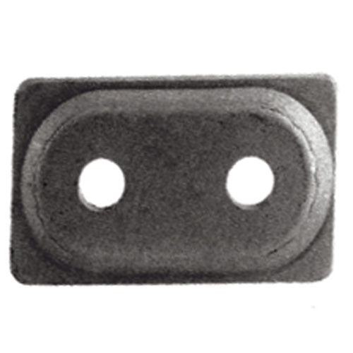 Load image into Gallery viewer, Woodys ADD2-3810-B Double Digger Aluminum Supportplate 5/16" Black 48 Pcs
