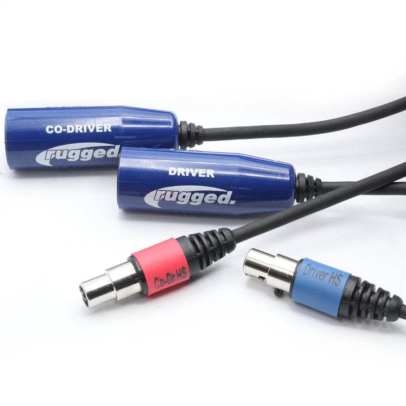 Load image into Gallery viewer, Rugged Radios OFFROAD Driver and Co-Driver Intercom Cable Bundle CS-OFF-DCD
