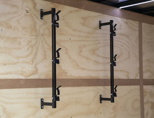 3-Position Snap-In Trimmer Rack For Enclosed Landscape Trailers