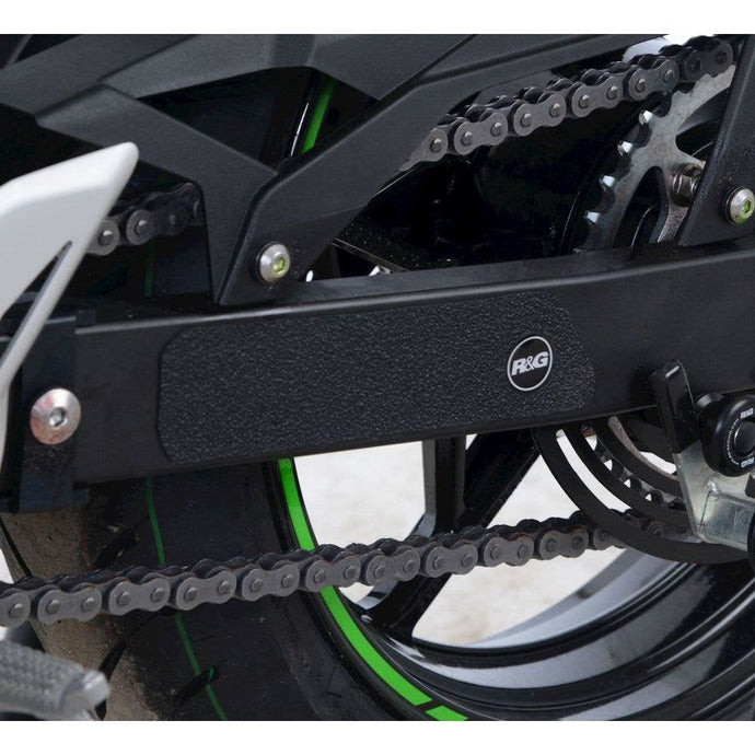 R&G Racing Black Boot Guard Kit For 2018-2020 Kawasaki Ninja 250