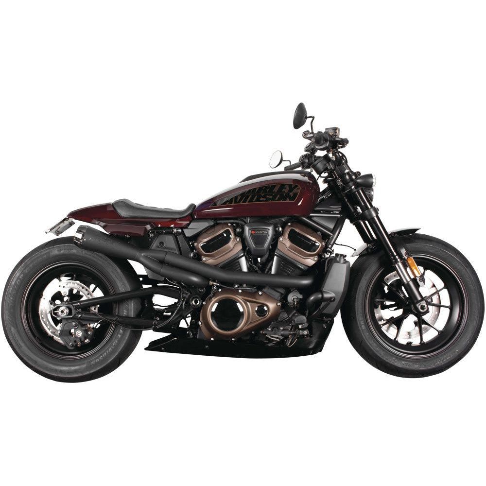 Two Brothers Racing 2-Into-1 Comp-S Exhaust Black For Harley-Davidson Sportster S 2021-2022