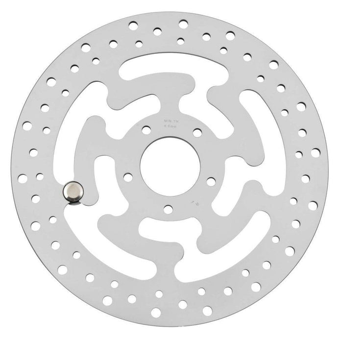 Bikers Choice O.E.M. Style Mirror Polished Rotor For - 144664 Front Left
