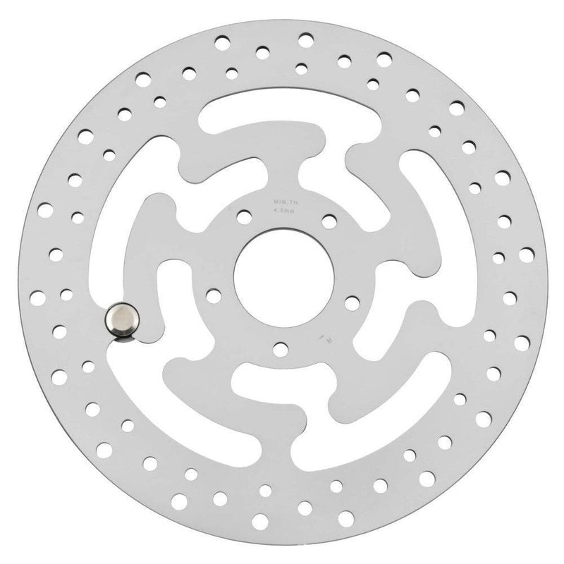 Load image into Gallery viewer, Bikers Choice O.E.M. Style Mirror Polished Rotor For - 144664 Front Left
