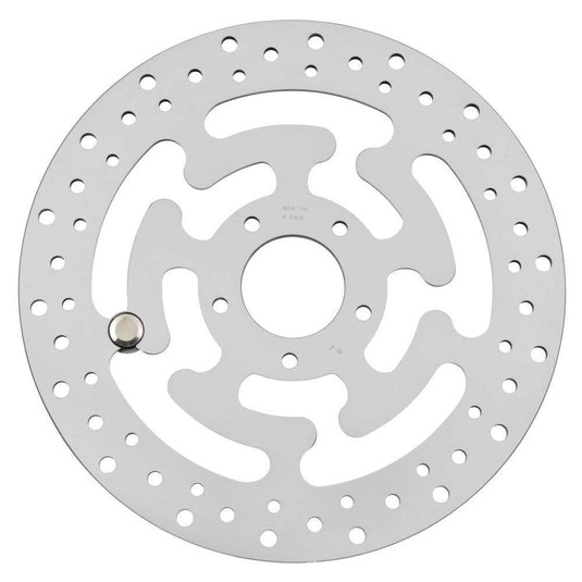 Bikers Choice O.E.M. Style Mirror Polished Rotor For - 144664 Front Left