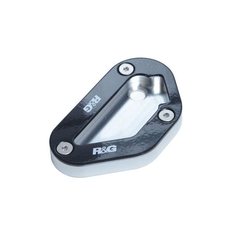 Load image into Gallery viewer, R&amp;G Racing Silver Kickstand Shoe For 2003-2012 Suzuki SV650 Bikini
