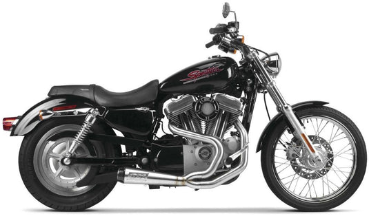 Two Brothers Racing 2-Into-1 Comp-S Exhaust Stainless Steel with Carbon Fiber Tip
