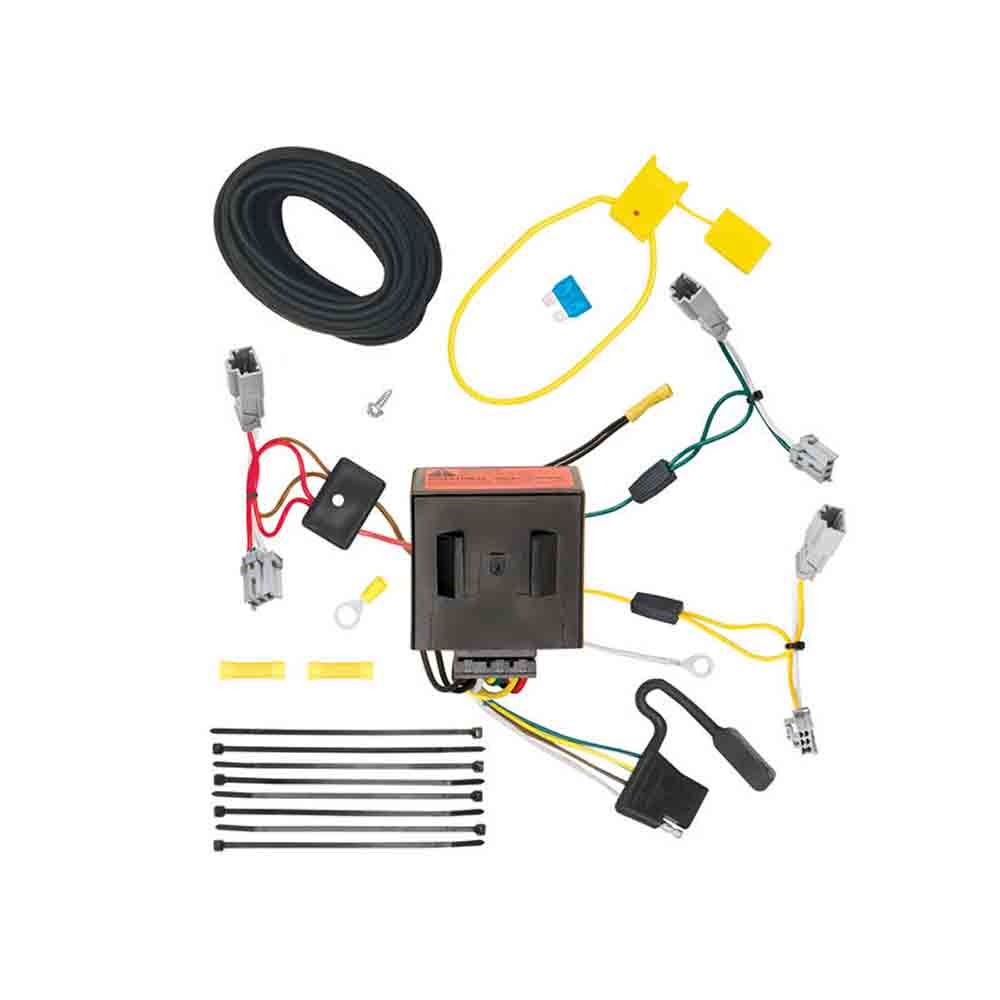 T-Connector Custom Wiring, 4-Way Flat Output, fits 2013-2016 Mazda CX-5