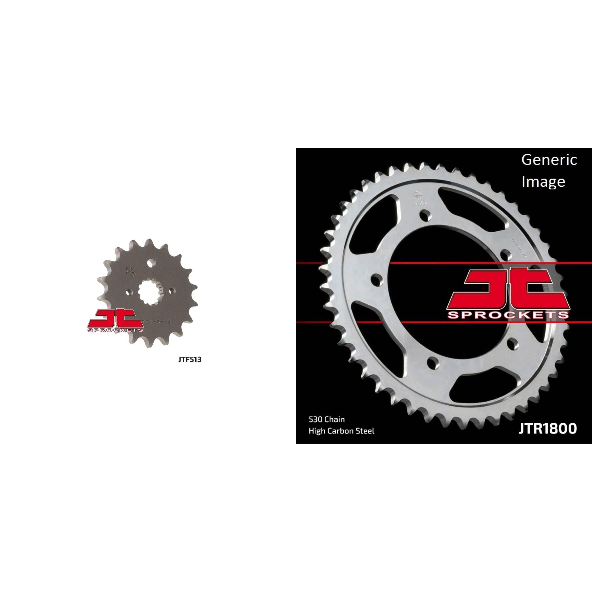Front & Rear Sprocket Kit for Street SUZUKI GSF1250SA Bandit 2007-2013