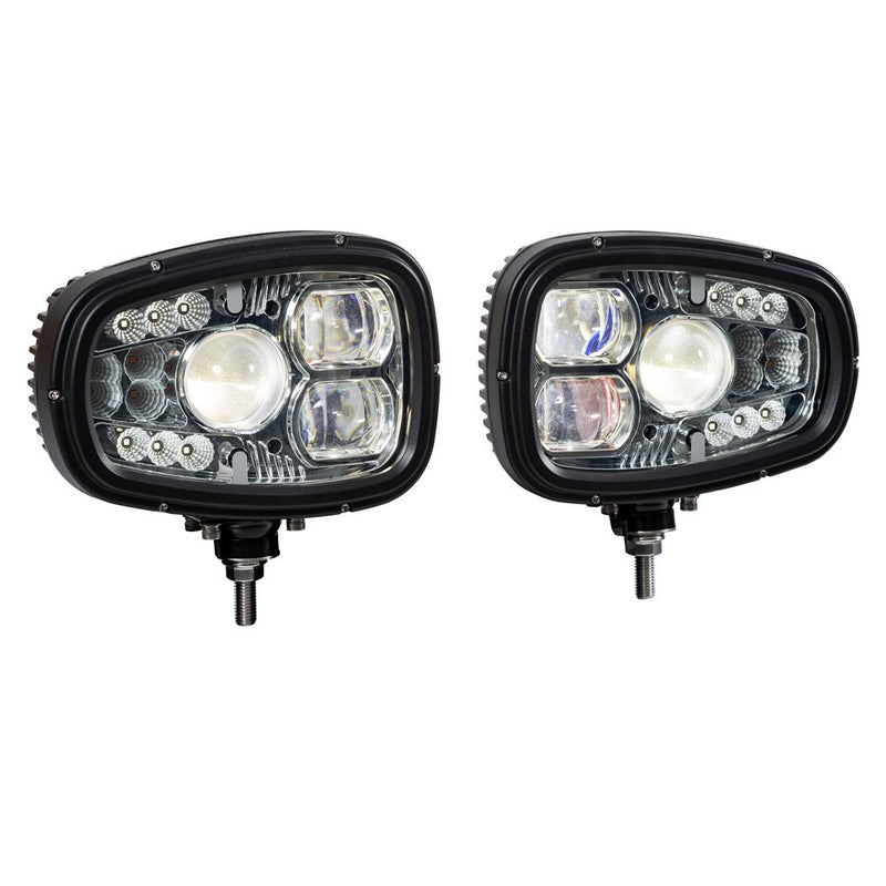 Load image into Gallery viewer, SAM Universal Heated LED Snow Plow Headlights
