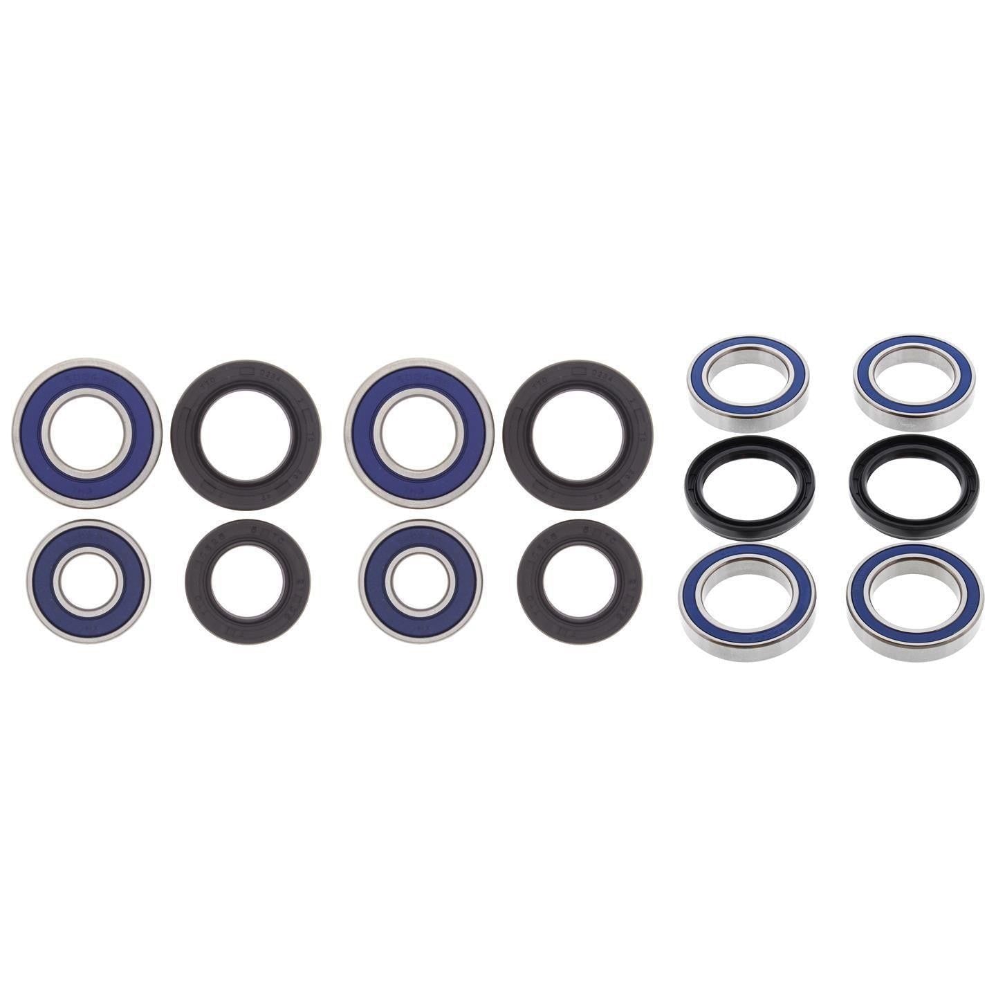 Complete Bearing Kit for Front and Rear Wheels fit Yamaha YFZ450 04-05