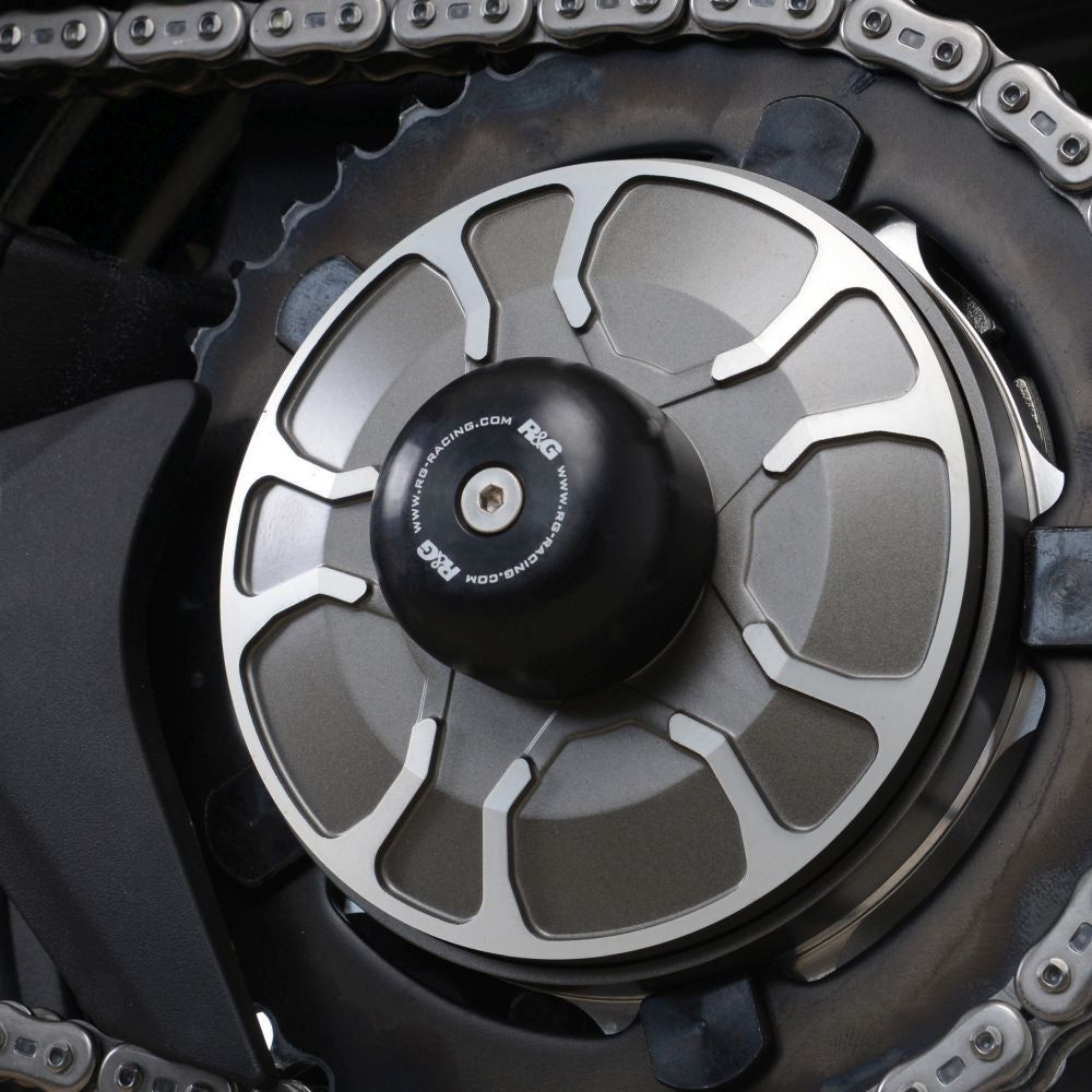 R&G Racing Black Swingarm Protectors LHS For 2018-2020 Kawasaki Ninja H2 ZX1000