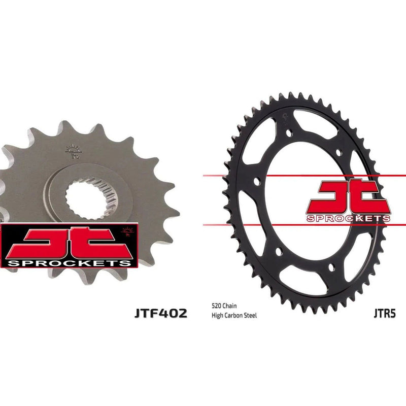 Load image into Gallery viewer, Front &amp; Rear Sprocket Kit for BMW F650 Funduro 96-00 JT Sprockets
