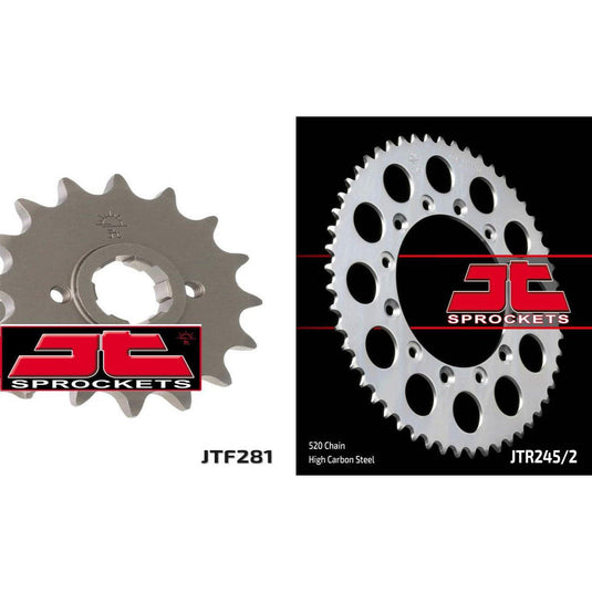 Front & Rear Sprocket Kit for HONDA XL500 R Pro Link 82 JT Sprockets