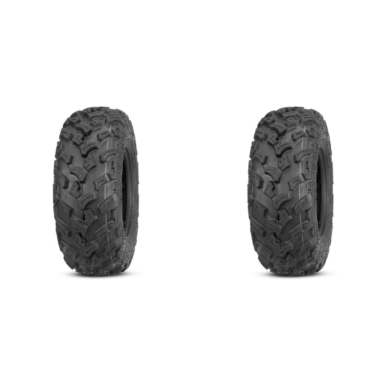 Load image into Gallery viewer, Set of 2 QUADBOSS QBT447 Front Tires 27x9-12 6-ply
