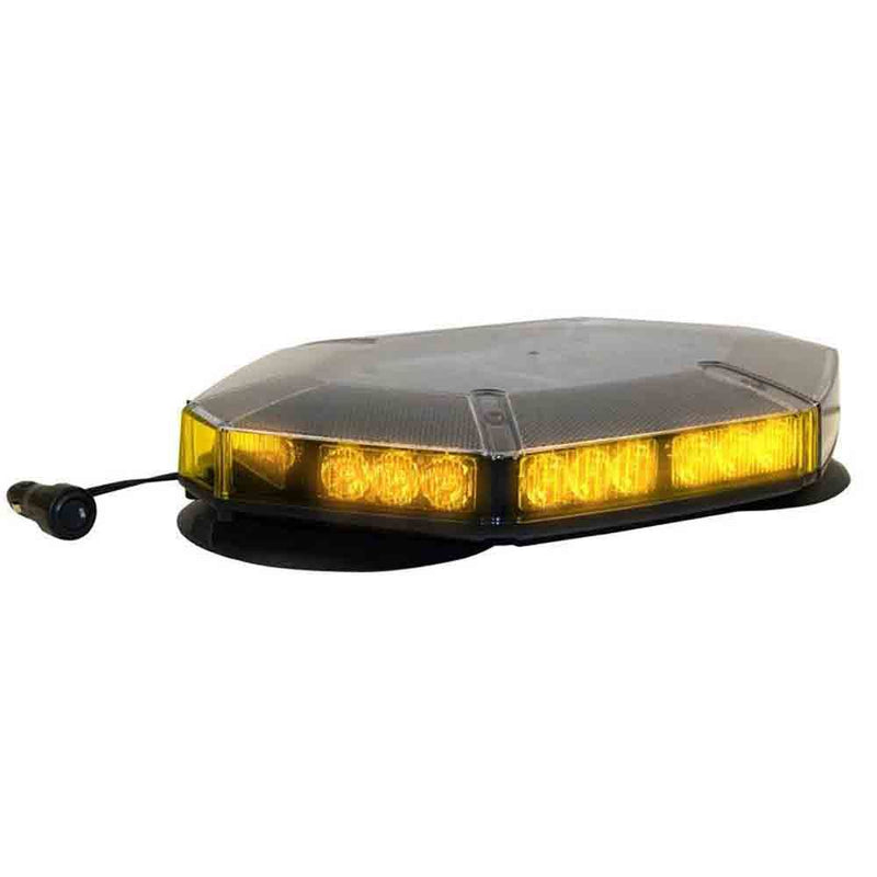 Load image into Gallery viewer, Flashing Amber Mini Light Bar (Magnetic Mount)
