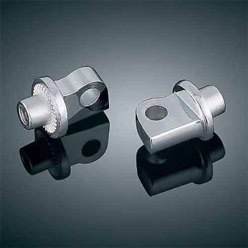 KURYAKYN SPLINED MALE MOUNT PEG ADAPTERS FOR HARLEY DAVIDSON MODELS HD PAIR 8881