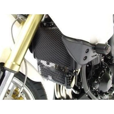 Load image into Gallery viewer, R&amp;G Racing Black Aluminum Radiator Guard For 2007-2012 Triumph Tiger 1050
