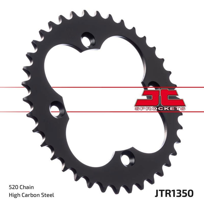 JT Sprockets Rear Steel Sprocket 39 Tooth 39T 520 Chain JTR1350.39