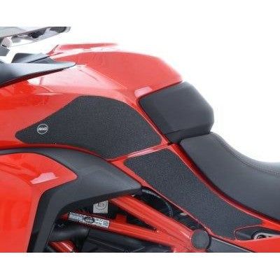 Load image into Gallery viewer, R&amp;G Racing Clear Tank Traction Grips For 2015 Ducati Multistrada 1200
