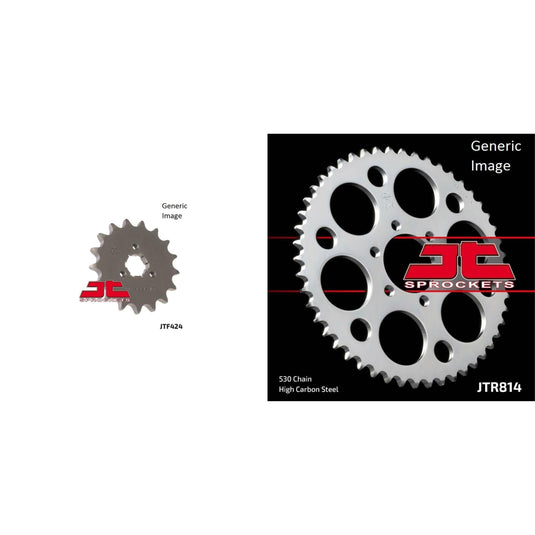 Front & Rear Sprocket Kit for Street SUZUKI GT550 1971-1977
