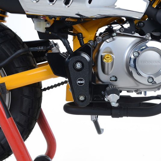 R&G Racing Black Boot Guard Kit For 2019-2021 Honda Monkey Z125M EZBG313BL