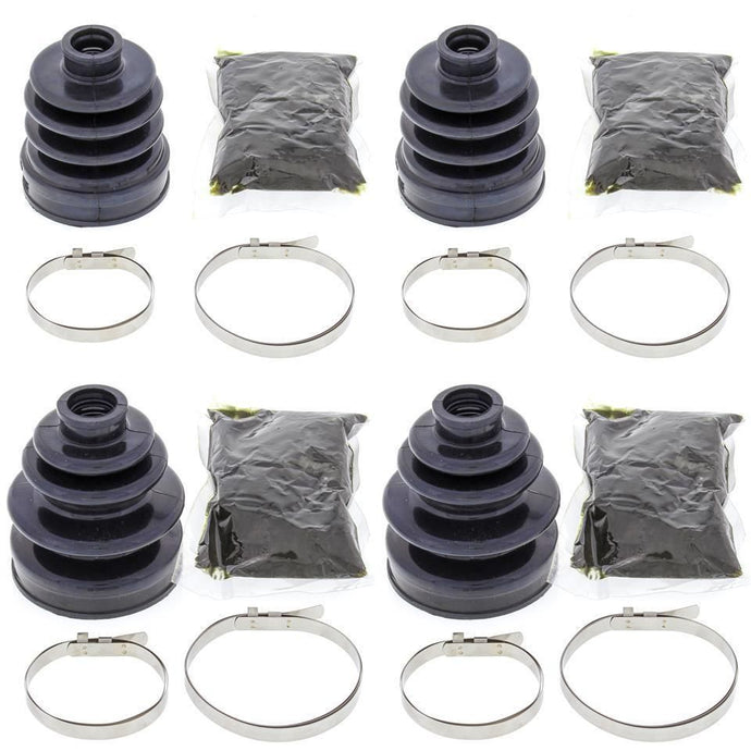 Complete Front Inner & Outer CV Boot Repair Kit Kawasaki KLF400 Bayou 1993-1999