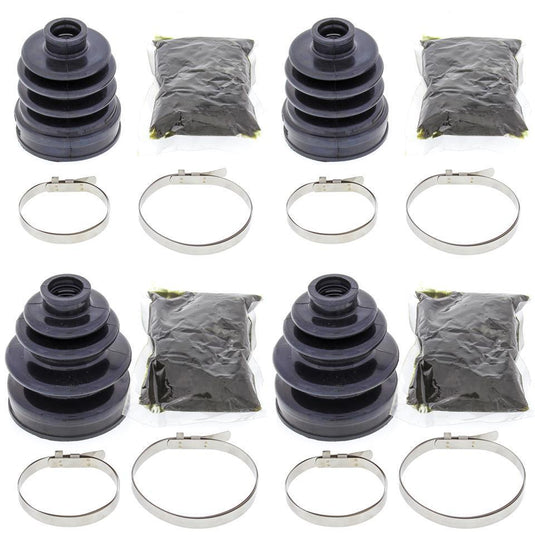 Complete Front Inner & Outer CV Boot Repair Kit Kawasaki KLF400 Bayou 1993-1999