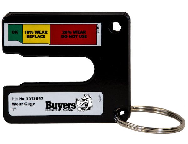 Load image into Gallery viewer, Buyers Products Drawbar or Lunette Ring Eye Wear Gauge - 5 Card Set

