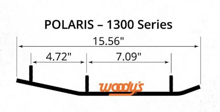 Load image into Gallery viewer, Woodys Dooly Runner 8 Inchx60 Degree
