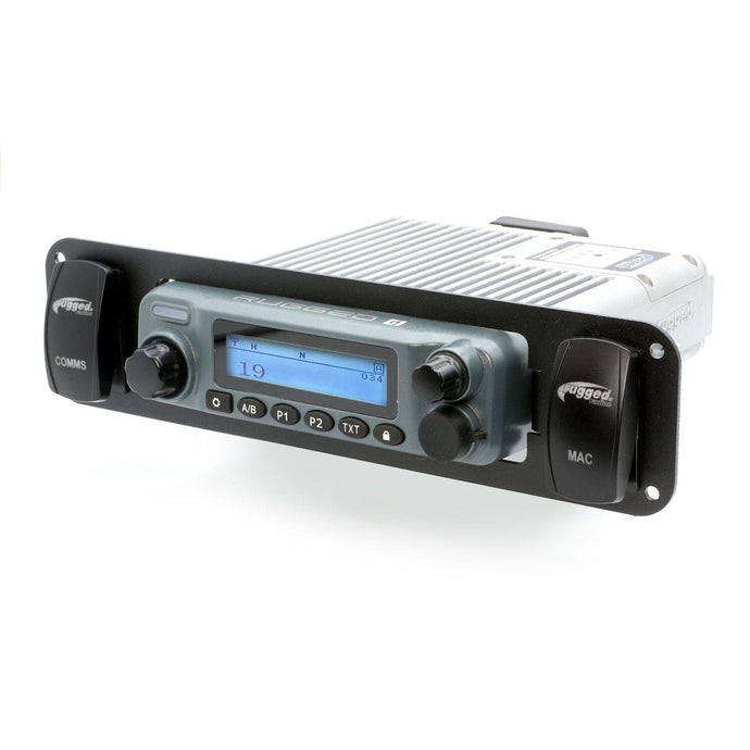 Rugged Radios In-Dash Mount with Two Switch Holes for Rugged Radios MT-IDM-RM-SW2