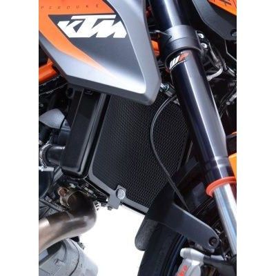 Load image into Gallery viewer, R&amp;G Racing Black Aluminum Radiator Guard For 2016-2024 KTM 1290 Super Duke GT
