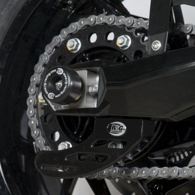 R&G Racing Black Swingarm Protectors For 2012-2024 Husqvarna Nuda 900R SP0031BK