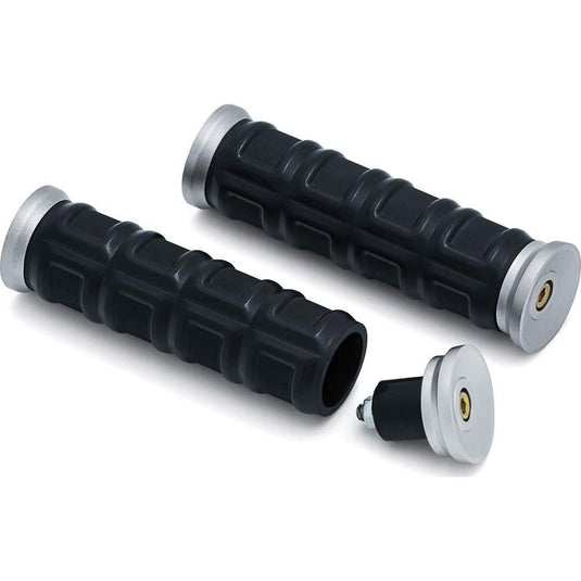 Kuryakyn Dillinger Grips for Street Nickel 7/8"
