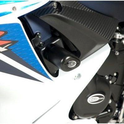 Load image into Gallery viewer, R&amp;G Racing Black Aero Style Crash Protectors For 2011-2018 Suzuki GSXR600

